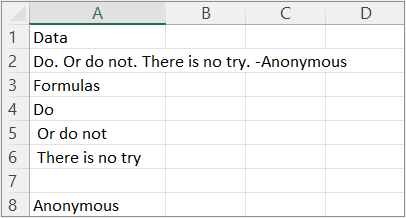 Results of Example 5