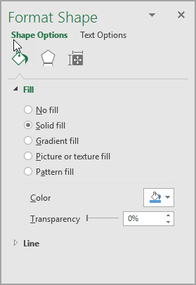 Format SmartArt shape
