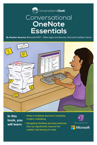 Cover of the Conversational OneNote Essentials eBook