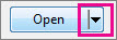Open button arrow image.