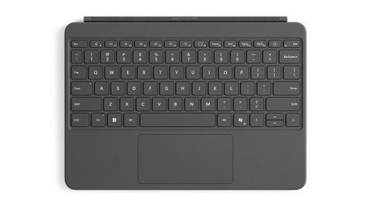 Top down view of Surface Pro 12-inch (1st Edition) Keyboard