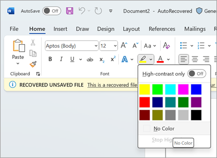 microsoft word highlight screenshot two.png