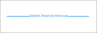 Image of Section Break
